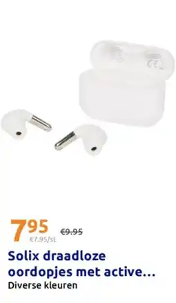 Action Solix draadloze oordopjes met active... aanbieding