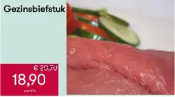 Peltri Gezinsbiefstuk aanbieding