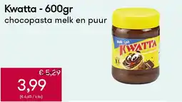 Peltri chocopasta melk en puur aanbieding
