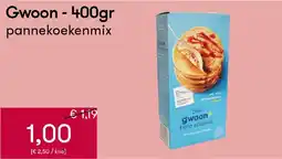 Peltri Gwoon pannekoekenmix aanbieding