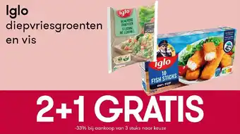 Iglo diepvriesgroenten en vis
