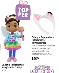 Europoint Gabby's Poppenhuis interactieve kattenoortjes aanbieding