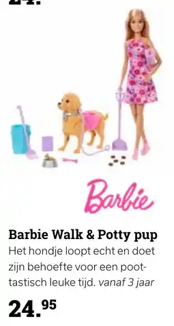 Europoint barbie walk & potty pup aanbieding
