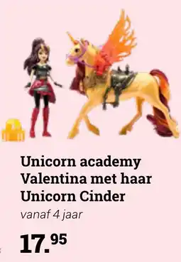 Europoint Unicorn academy valentina met haar unicorn cinder aanbieding