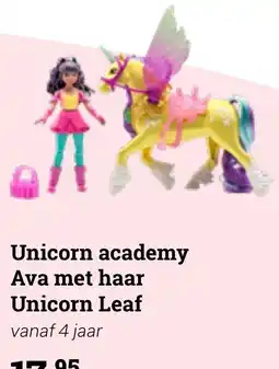 Europoint Unicorn academy Ava met haar Unicorn Leaf aanbieding