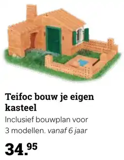 Europoint Teifoc bouw je eigen kasteel aanbieding