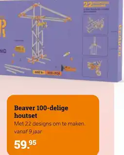 Europoint Beaver 100-delige houtset aanbieding