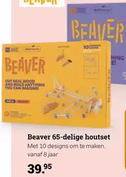 Europoint Beaver 65-delige houtset aanbieding