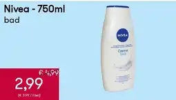 Peltri Nivea bad aanbieding