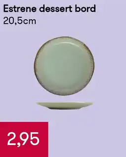Peltri Estrene dessert bord aanbieding