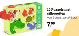 Europoint 10 Puzzels met silhouetten aanbieding