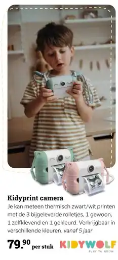 Europoint Kidyprint camera aanbieding