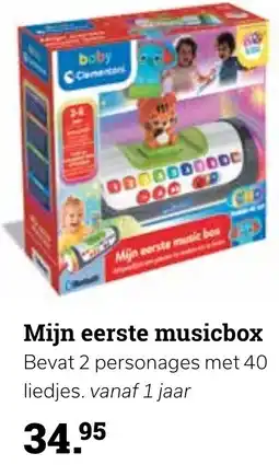 Europoint Mijn eerste musicbox aanbieding
