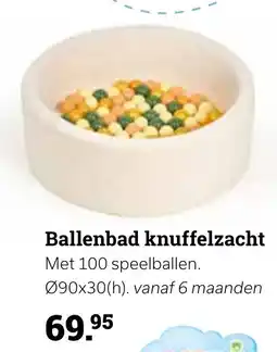 Europoint Ballenbad knuffelzacht aanbieding
