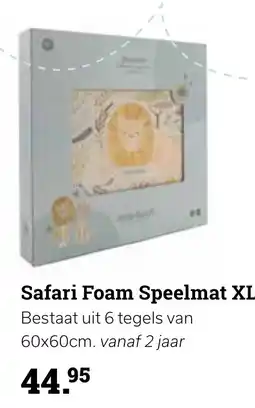 Europoint Safari Foam Speelmat XL aanbieding