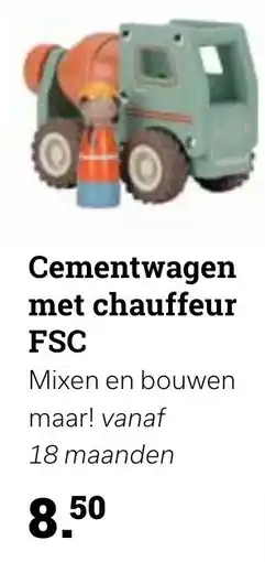 Europoint Cementwagen met chauffeur FSC aanbieding