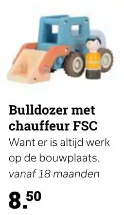 Europoint Bulldozer met chauffeur FSC aanbieding