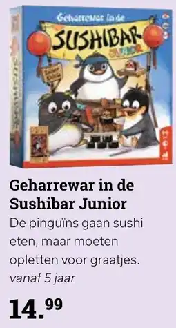Europoint Geharrewar in de Sushibar Junior aanbieding