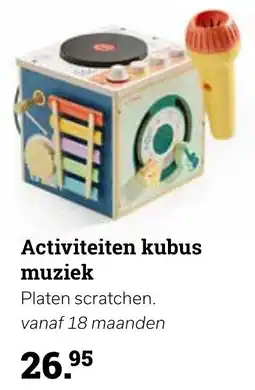 Europoint Activiteiten kubus muziek aanbieding