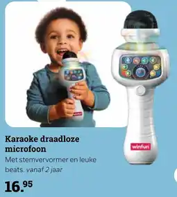 Europoint Karaoke draadloze microfoon aanbieding