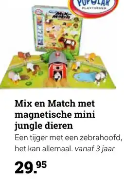 Europoint Mix en match met magnetische mini jungle dieren aanbieding