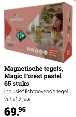 Europoint Magnetische tegels, Magic Forest pastel aanbieding