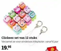 Europoint Clickeez set van 12 stuks aanbieding