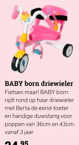 Europoint Baby born driewieler aanbieding