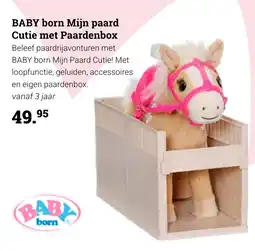 Europoint Baby born mijn paard cutie met paardenbox aanbieding