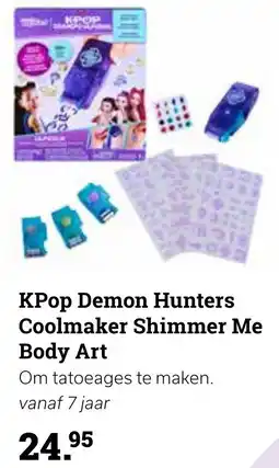 Europoint KPop Demon Hunters Coolmaker Shimmer Me Body Art aanbieding
