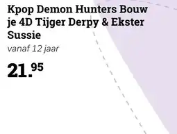 Europoint Kpop Demon Hunters Bouw je 4D Tijger Derpy & Ekster Sussie aanbieding