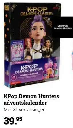 Europoint KPop Demon Hunters adventskalender aanbieding