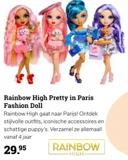 Europoint rainbow high pretty in paris fashion doll aanbieding