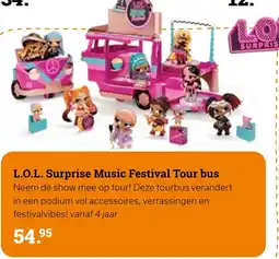 Europoint L.O.L. Surprise Music Festival Tour bus aanbieding