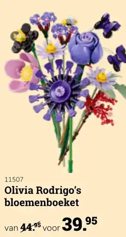 Europoint Olivia Rodrigo's bloemenboeket aanbieding