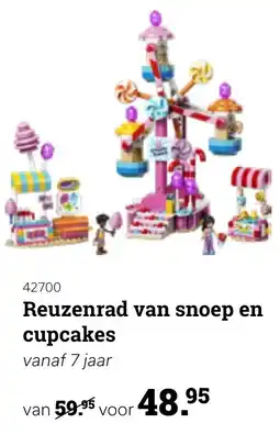 Europoint Reuzenrad van snoep en cupcakes aanbieding