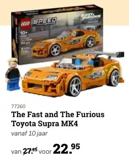 Europoint The Fast and The Furious Toyota Supra MK4 aanbieding