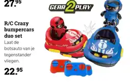 Europoint R/C Crazy bumpercars duo set aanbieding