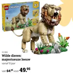 Europoint Wilde dieren: majesteuze leeuw aanbieding