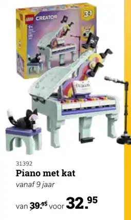 Europoint Piano met kat aanbieding