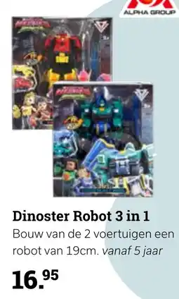 Europoint Dinoster Robot 3 in 1 aanbieding