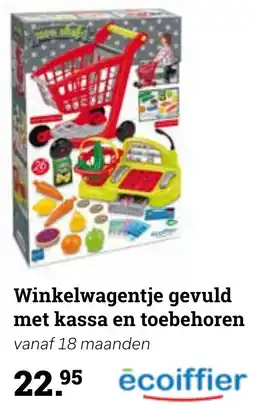 Europoint Winkelwagentje gevuld met kassa en toebehoren aanbieding