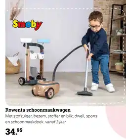 Europoint Rowenta schoonmaakwagen aanbieding