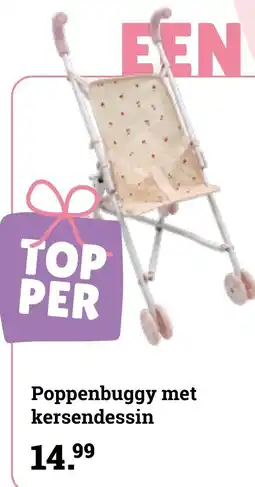 Europoint Poppenbuggy met kersendessin aanbieding