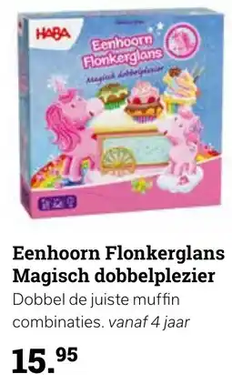 Europoint Eenhoorn Flonkerglans Magisch dobbelplezier aanbieding