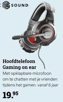 Europoint Hoofdtelefoon Gaming on ear aanbieding