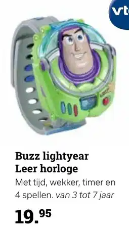 Europoint Buzz lightyear leer horloge aanbieding