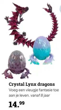 Europoint Crystal Lynx dragons aanbieding
