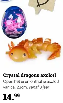 Europoint Crystal dragons axolotl aanbieding