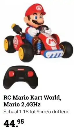 Europoint rc mario kart world, mario aanbieding